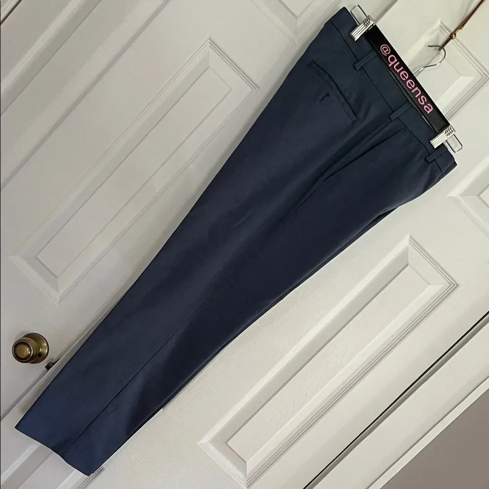 Van Heusen Flex Classic Blue  Slim Dres Pants